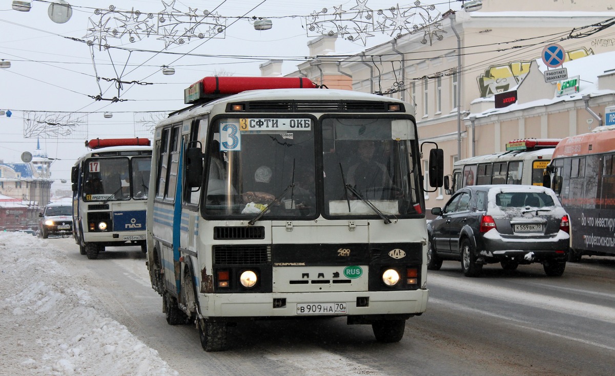 Томская область, ПАЗ-32054 № В 909 НА 70