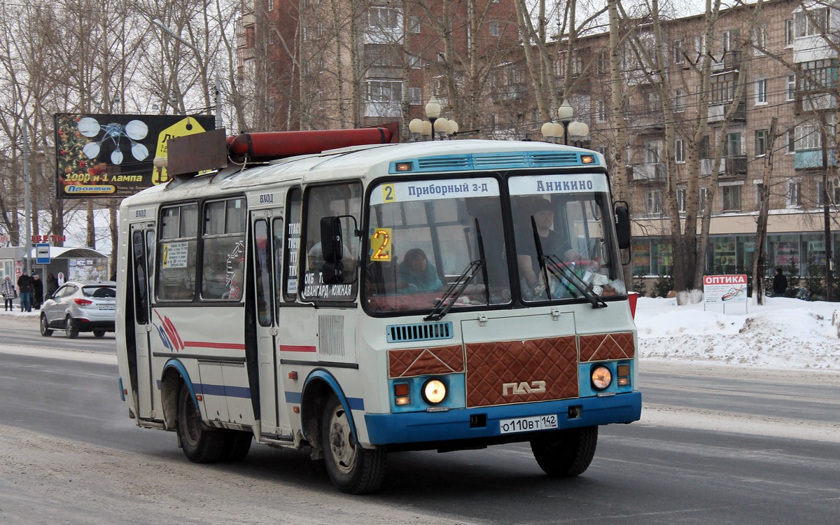 Томская область, ПАЗ-32054 № О 110 ВТ 142