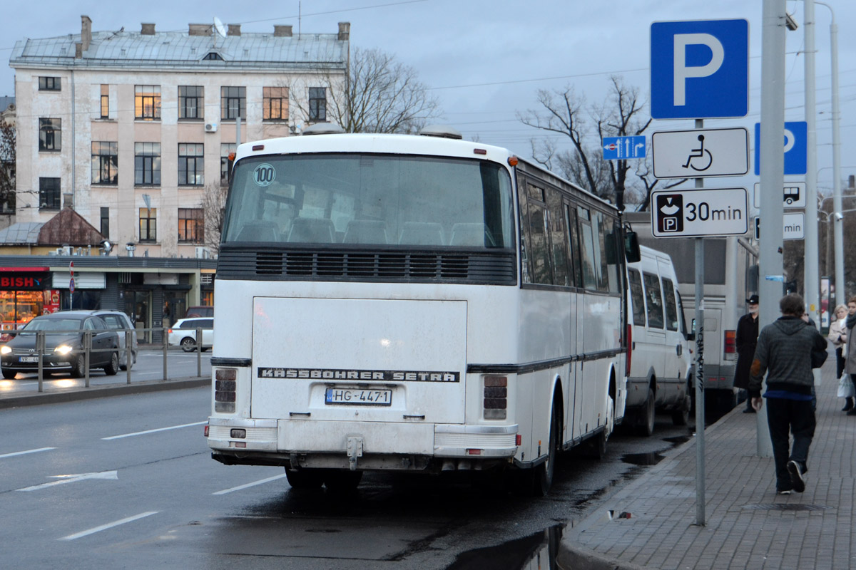 Латвия, Setra S215RL № 455