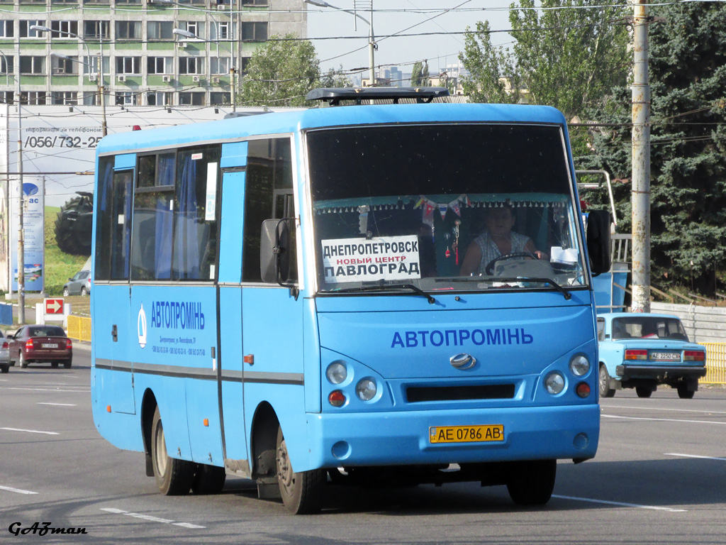 Днепропетровская область, I-VAN A07A2-65 № AE 0786 AB