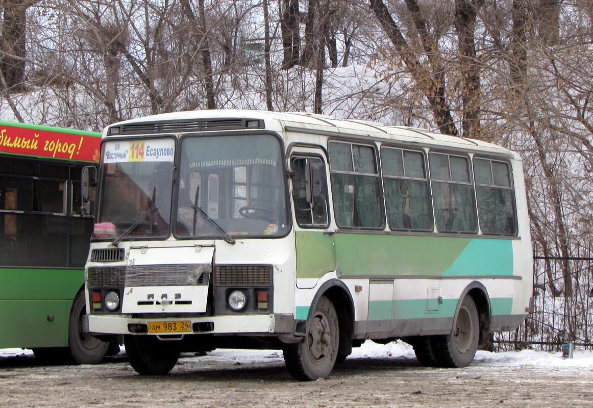 Красноярский край, ПАЗ-3205-110 № АМ 983 24