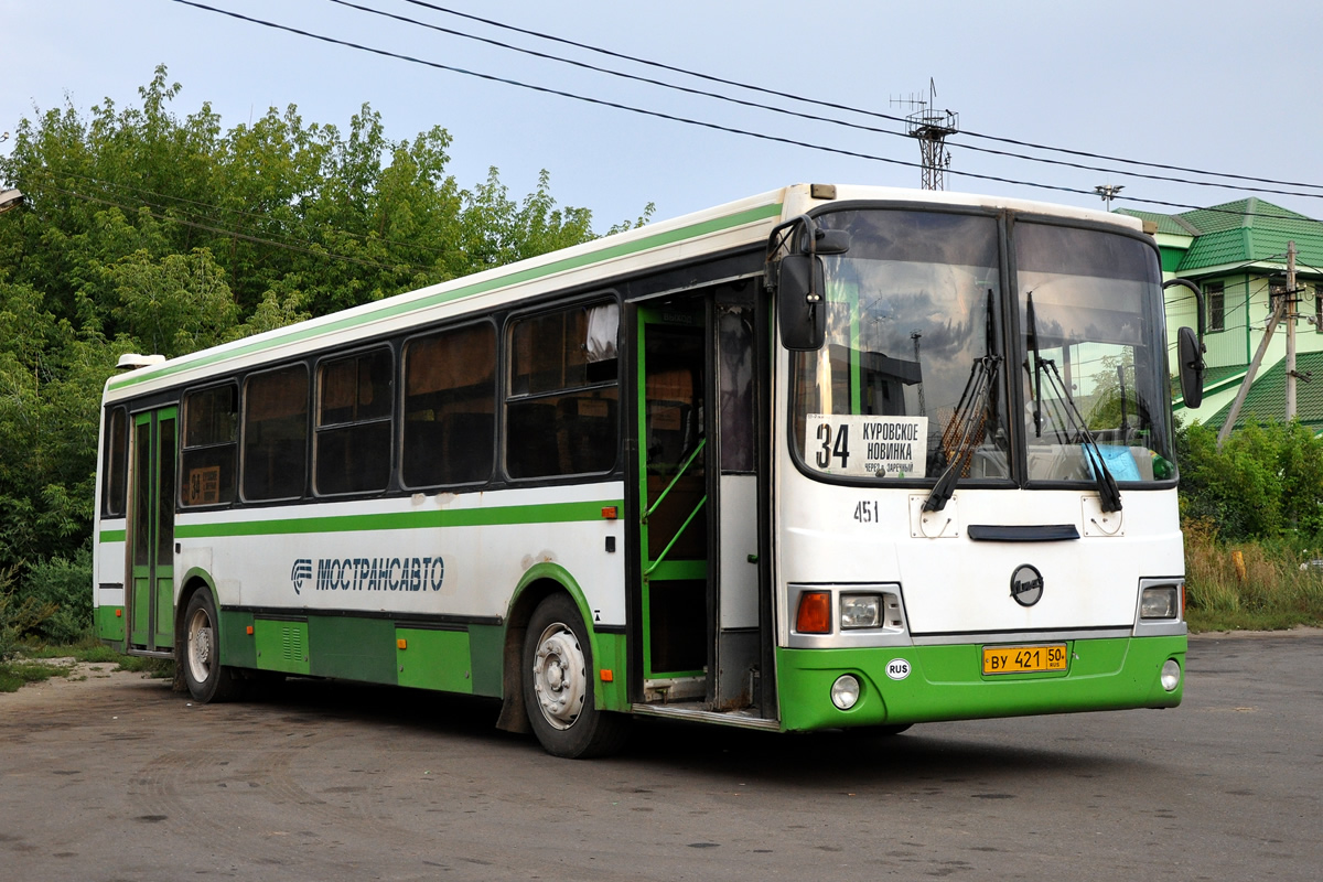 Obwód moskiewski, LiAZ-5256.25-11 Nr 451