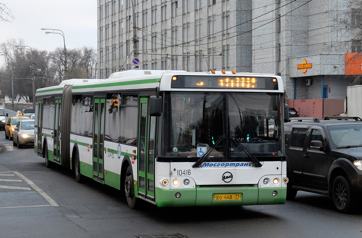 Москва, ЛиАЗ-6213.21 № 10416