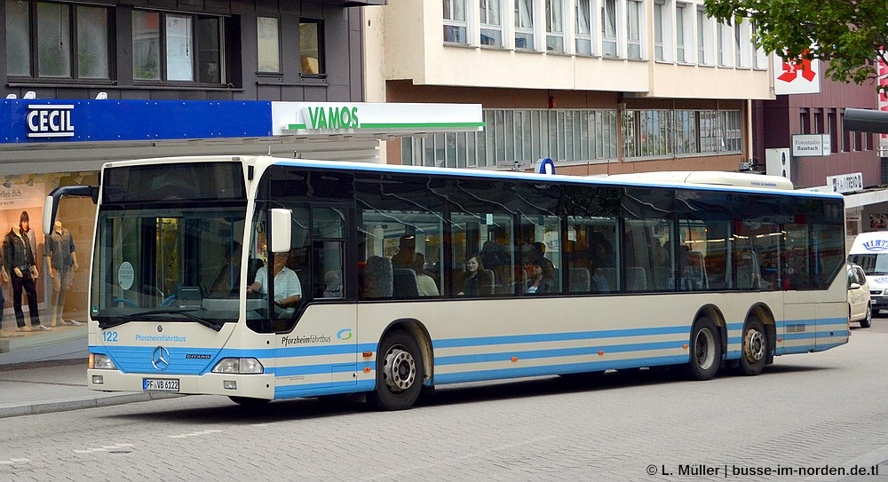 Баден-Вюртемберг, Mercedes-Benz O530LÜ Citaro LÜ № 122