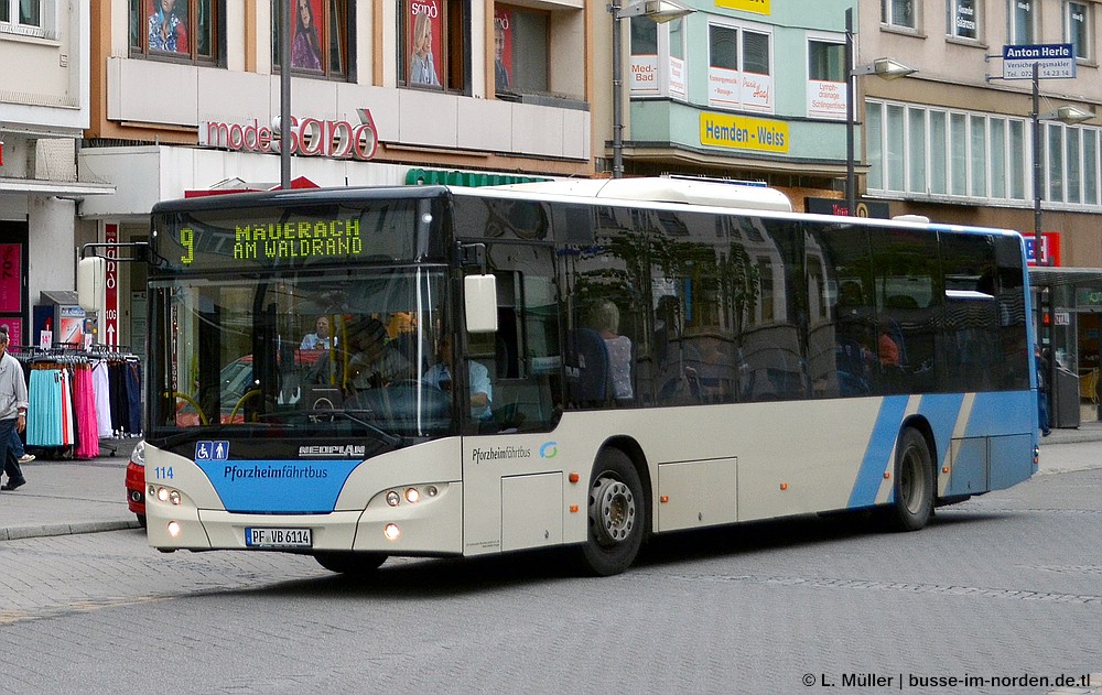 Баден-Вюртемберг, Neoplan 466 N4516P Centroliner Evolution № 114