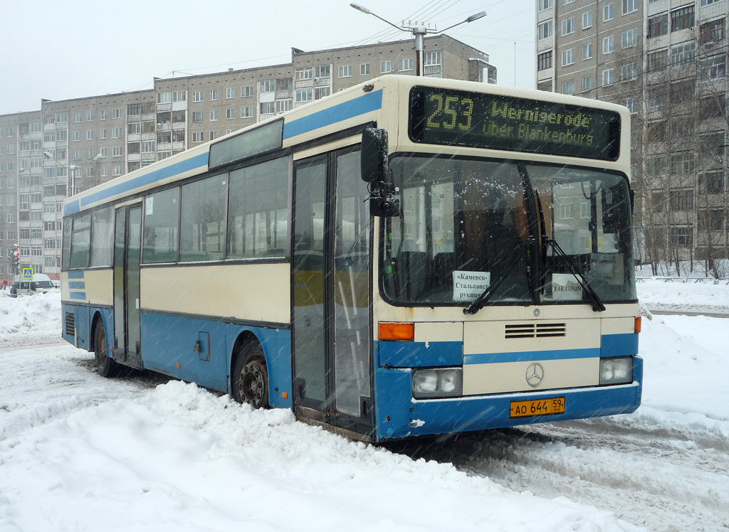 Пермскі край, Mercedes-Benz O405 № АО 644 59