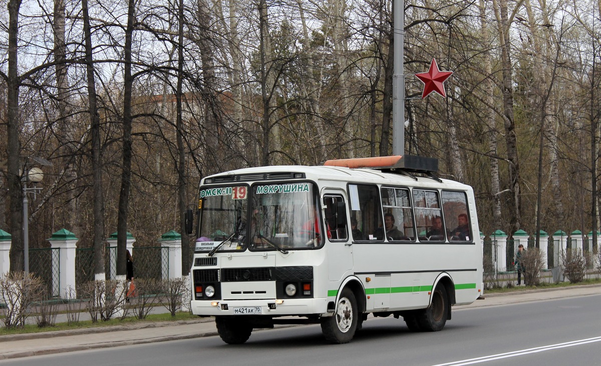 Томская область, ПАЗ-32054 № М 421 АК 70