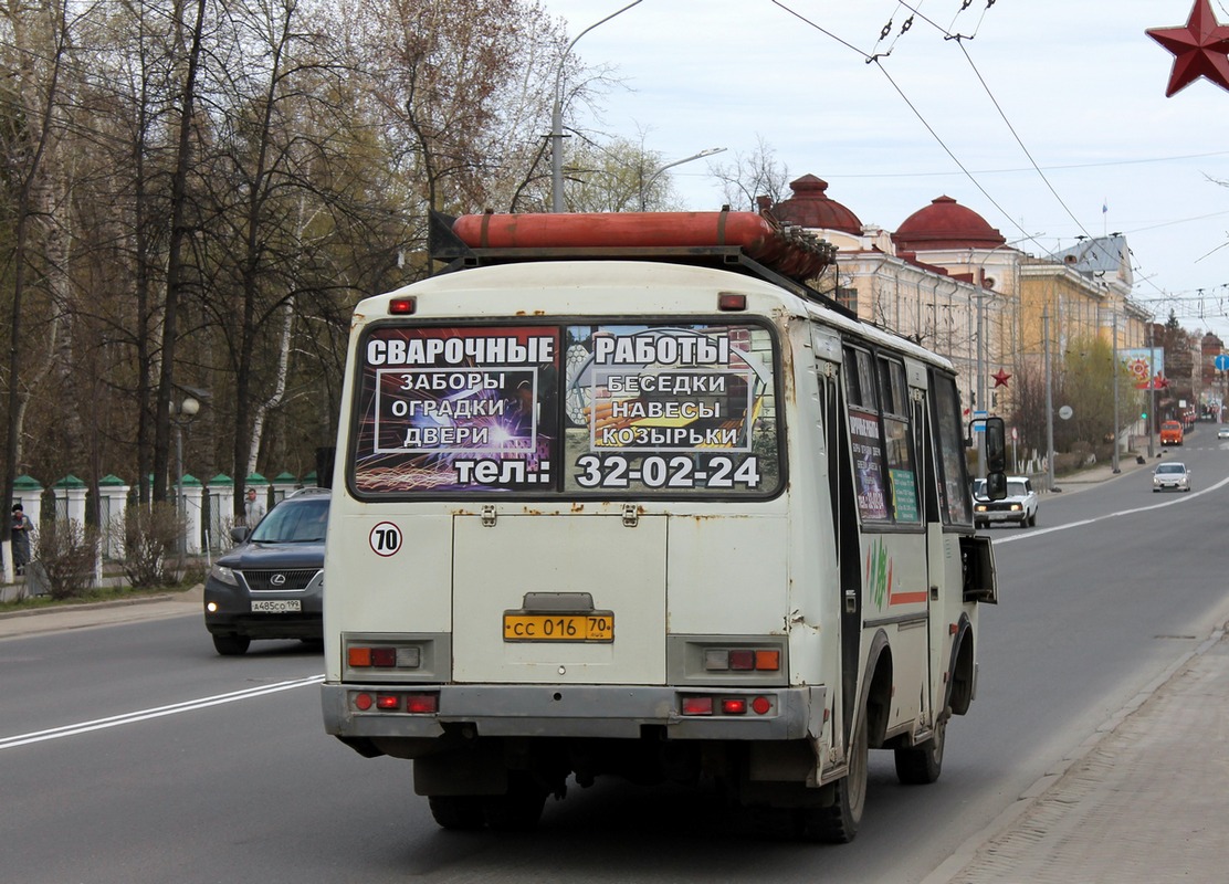 Томская область, ПАЗ-32054 № СС 016 70