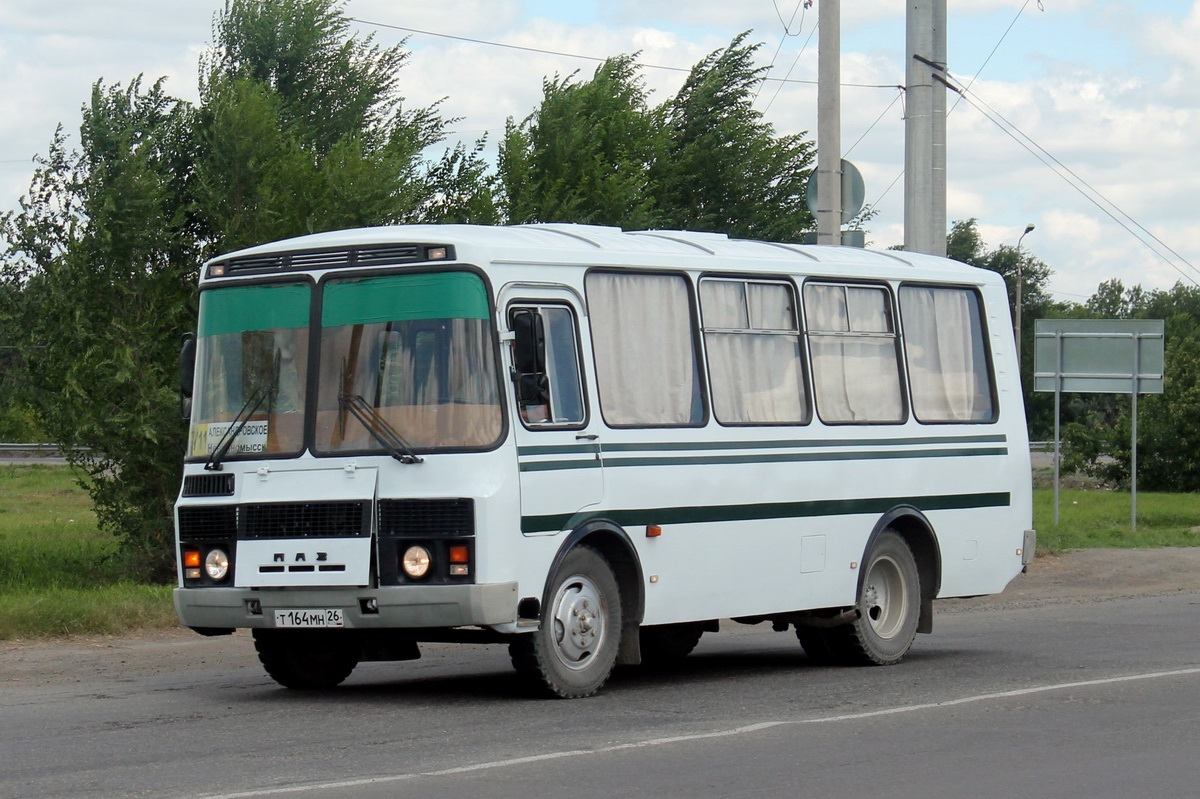 Ставропольский край, ПАЗ-32053 № Т 164 МН 26