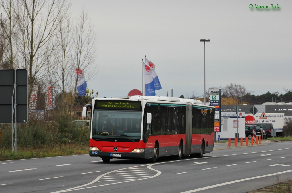 Рейнланд-Пфальц, Mercedes-Benz O530G Citaro facelift G № SP-VB 173