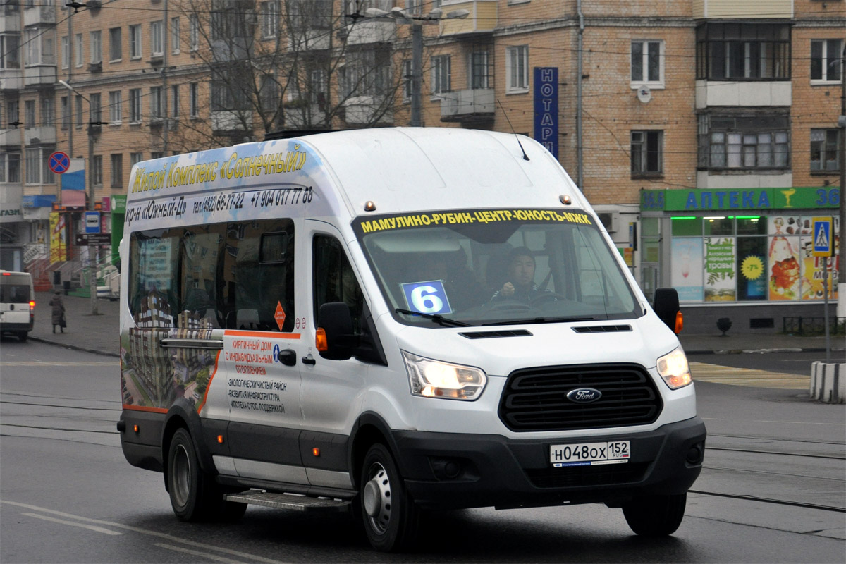 Тверская область, Нижегородец-222709 (Ford Transit FBD) № Н 048 ОХ 152 —  Фото — Автобусный транспорт