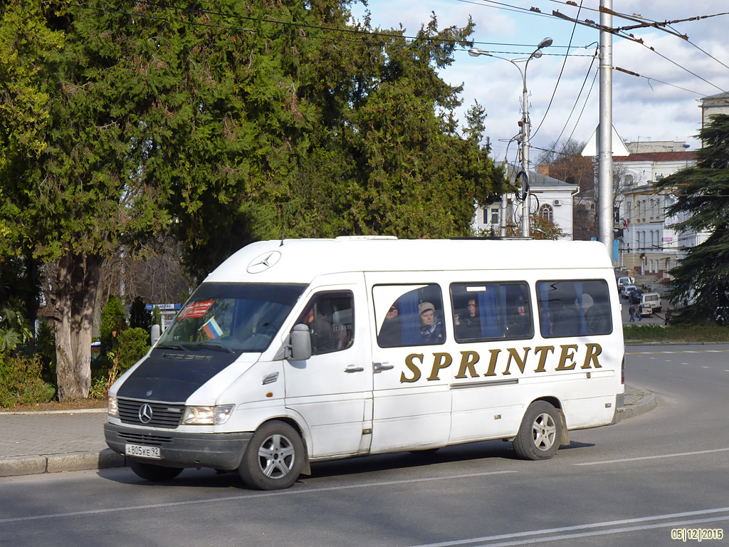 Севастополь, Mercedes-Benz Sprinter W903 310D № А 805 КЕ 92