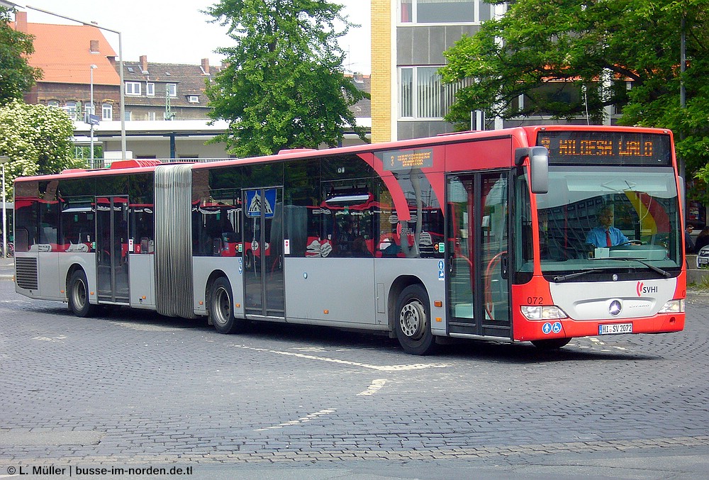 Нижняя Саксония, Mercedes-Benz O530G Citaro facelift G № 072