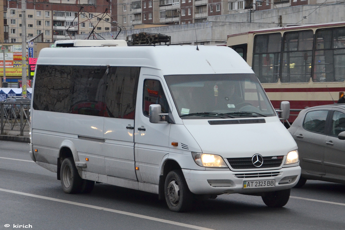 Ивано-Франковская область, Mercedes-Benz Sprinter W904 416CDI № AT 2323 BB