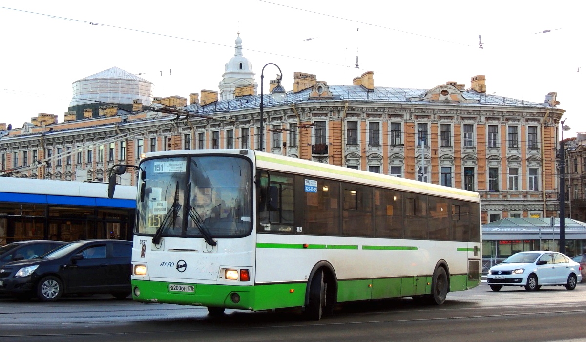 Санкт-Петербург, ЛиАЗ-5293.60 № 3627