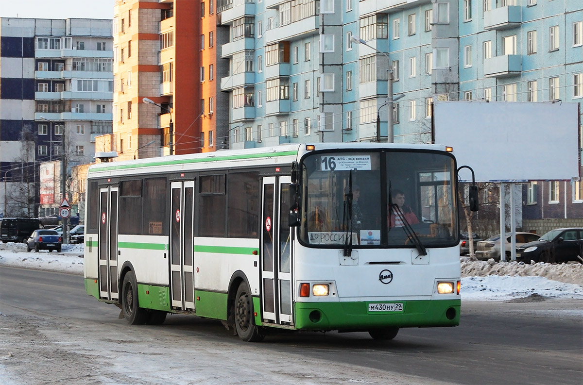 Архангельская область, ЛиАЗ-5293.53 № М 430 НУ 29