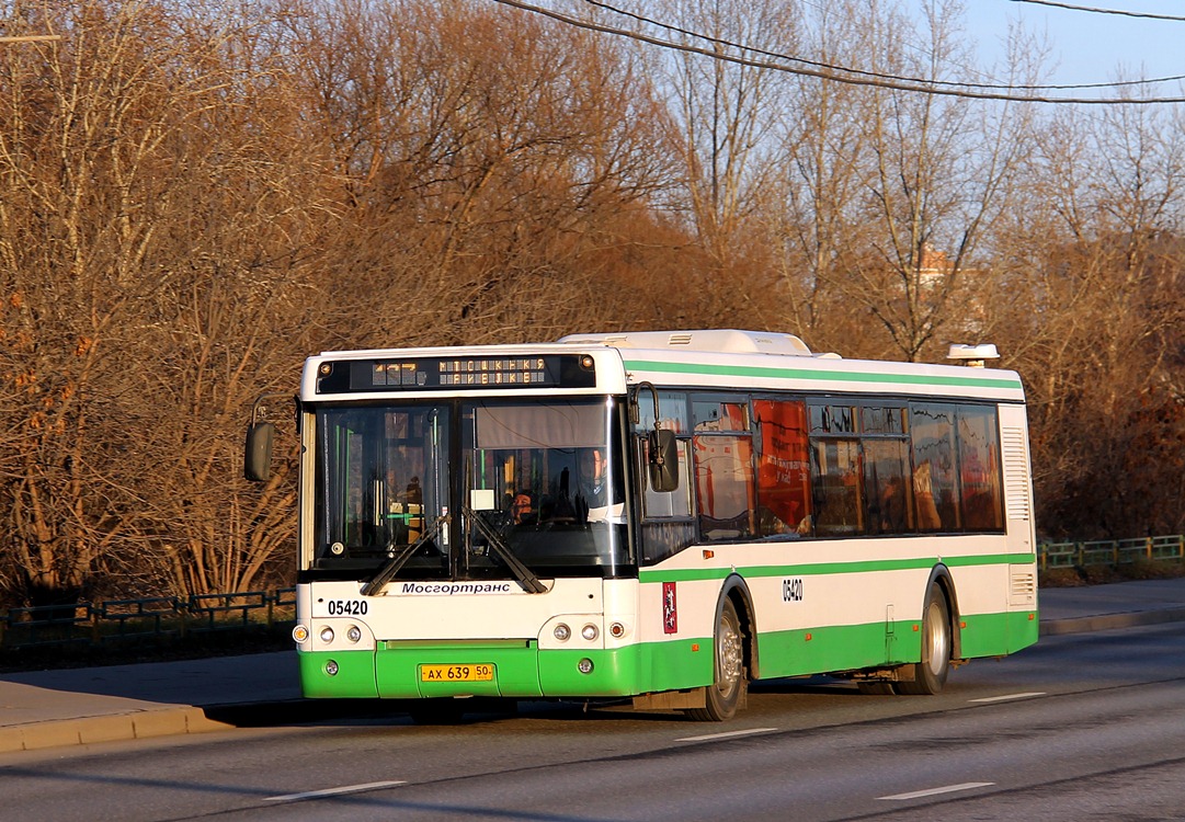 Москва, ЛиАЗ-5292.21 № 05420