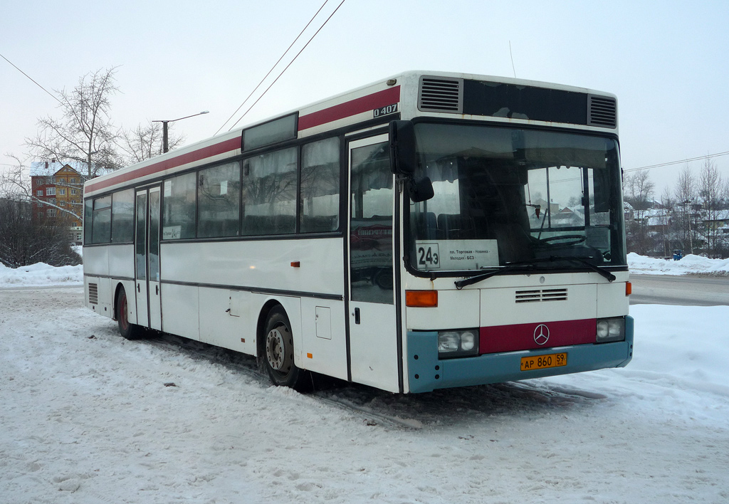 Пермскі край, Mercedes-Benz O407 № АР 860 59