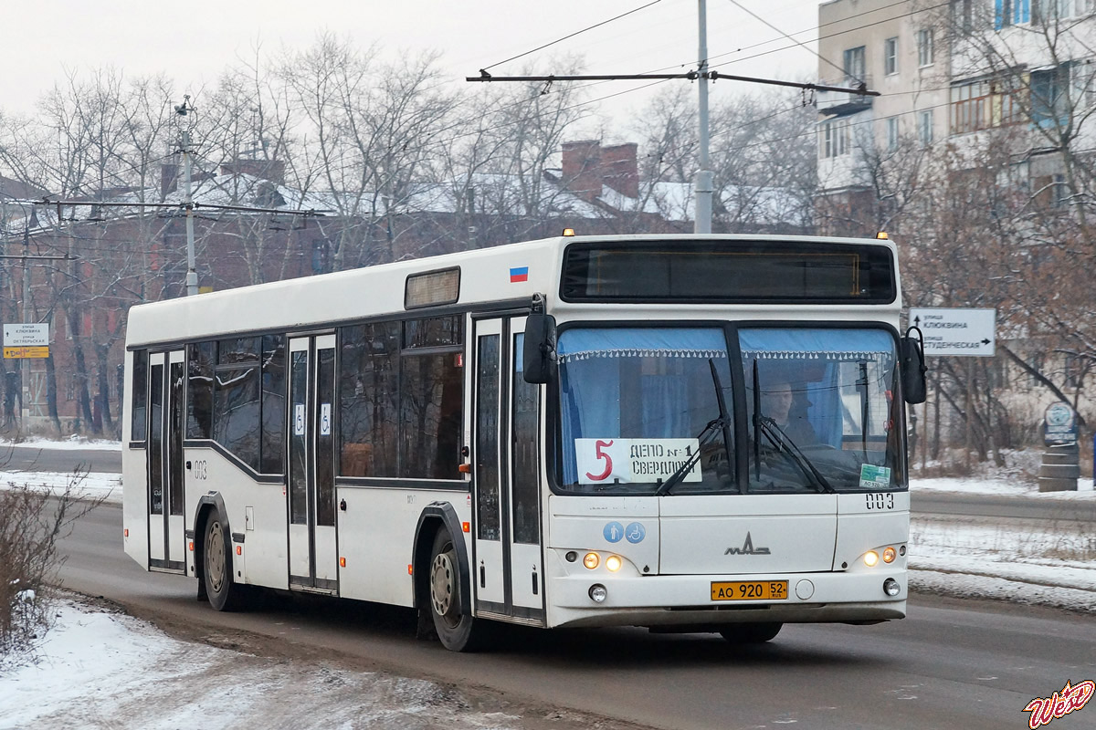 Нижегородская область, МАЗ-103.465 № 003