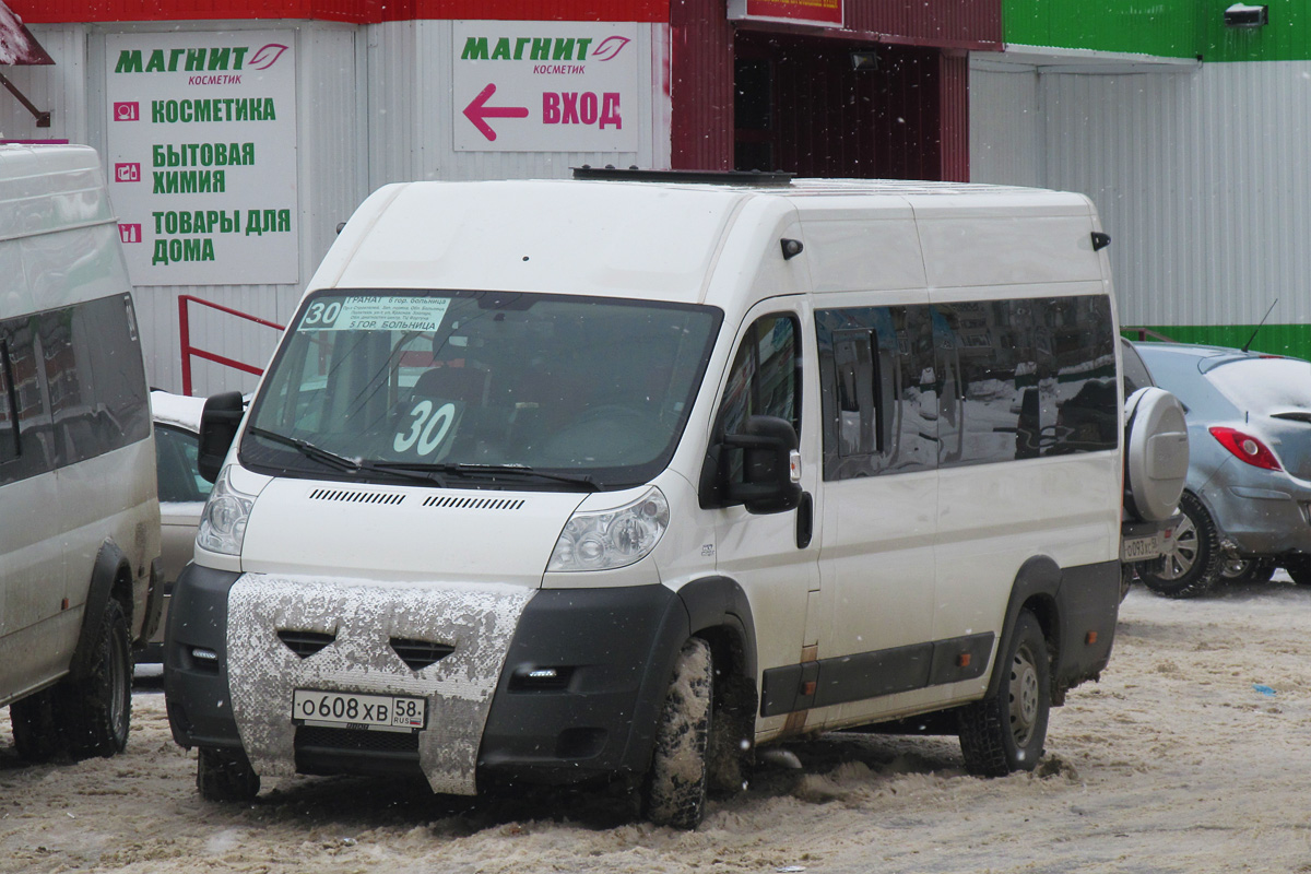 Пензенская область, Нижегородец-FST613 (FIAT Ducato) № О 608 ХВ 58