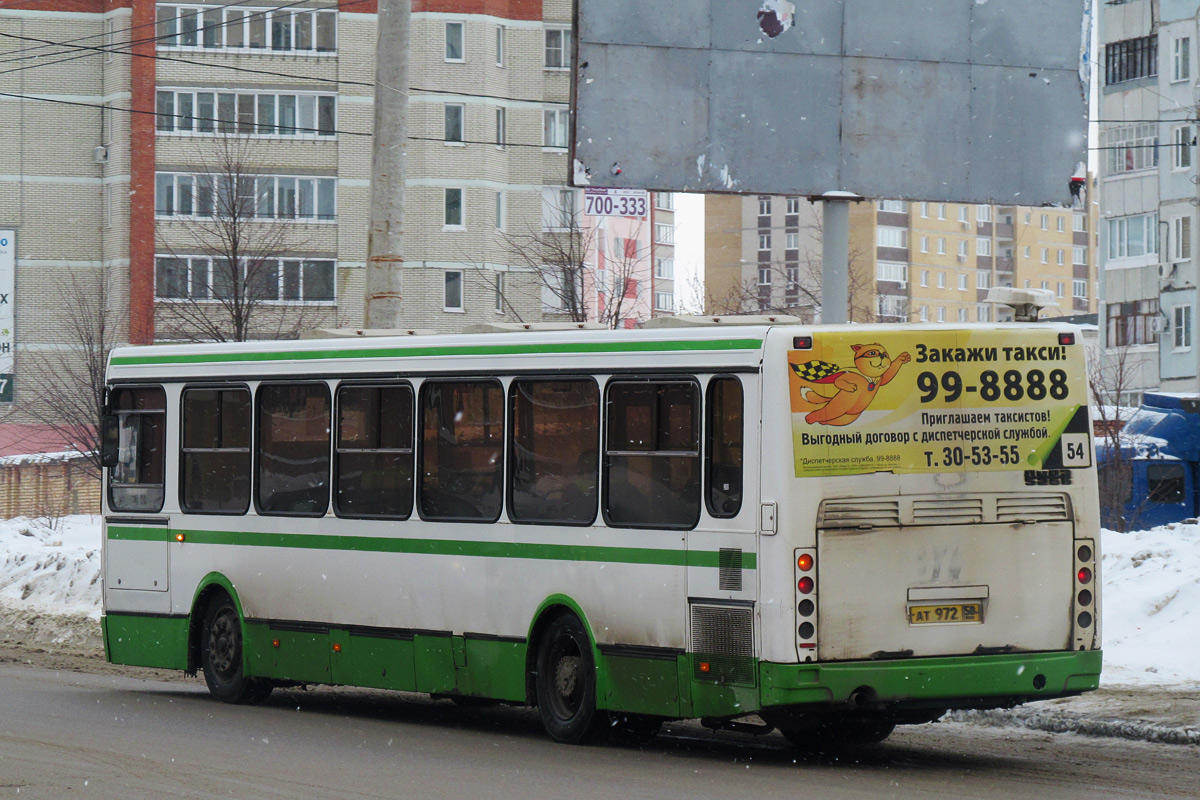 Пензенская область, ЛиАЗ-5256.45 № АТ 972 58