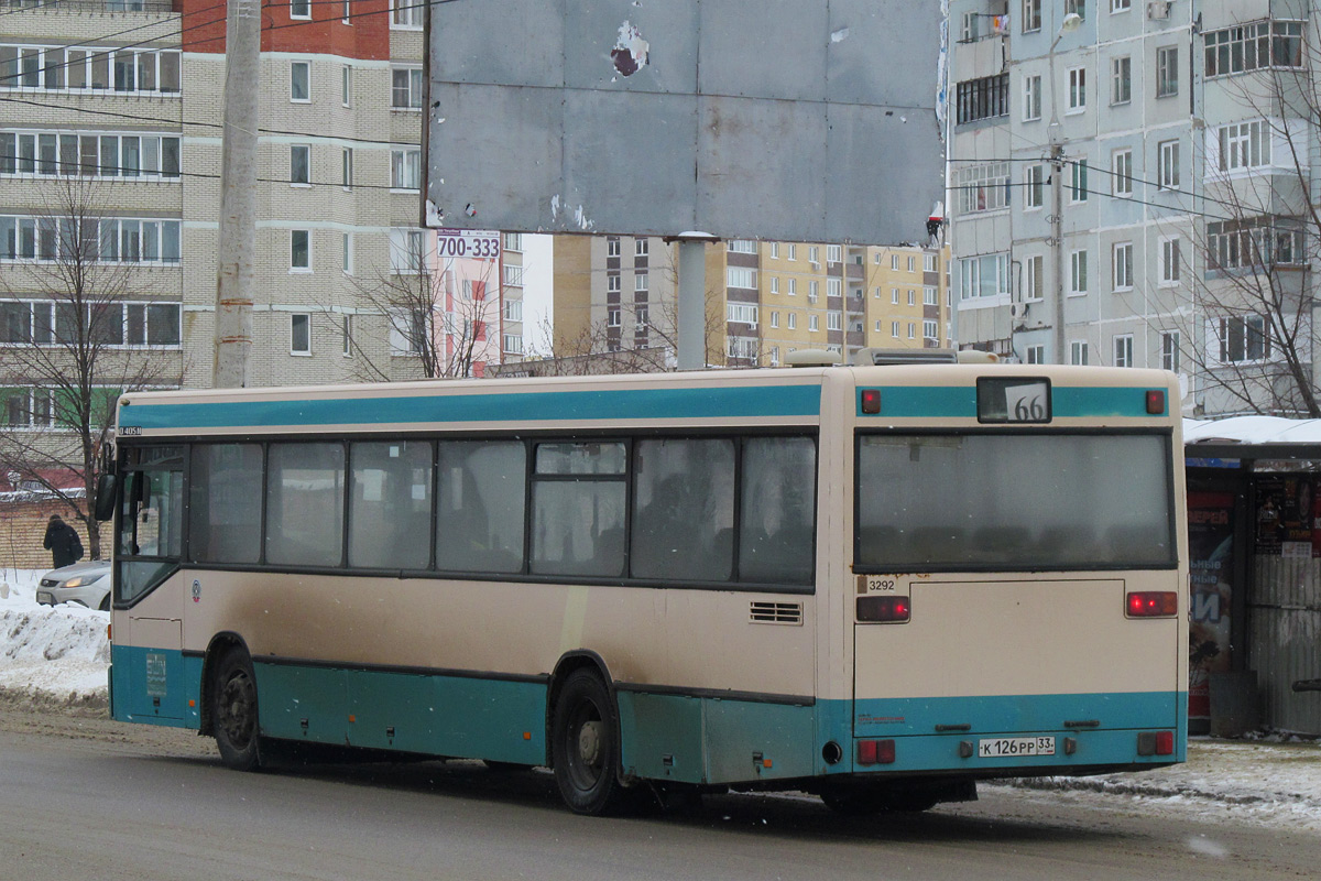 Пензенская область, Mercedes-Benz O405N № К 126 РР 33