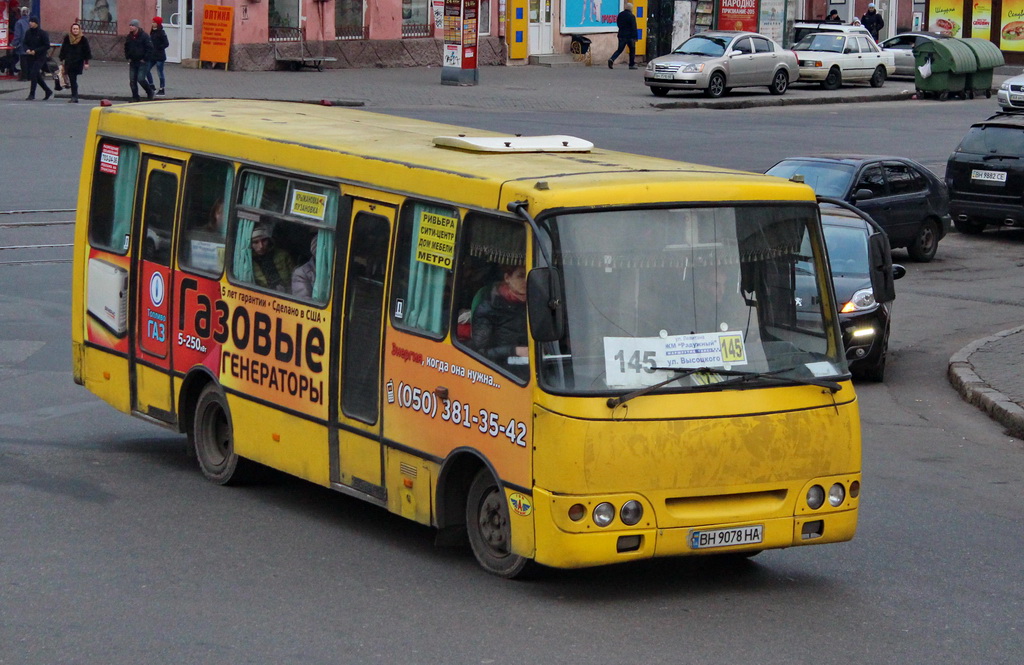 Одесская область, Богдан А09201 (ЛуАЗ) № BH 9078 HA