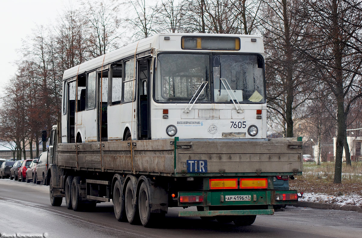 Санкт-Петербург, ЛиАЗ-5256.25 № 7605