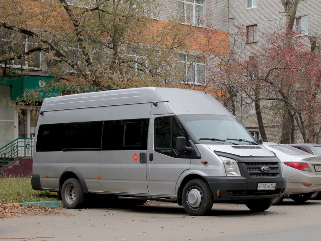 Нижегородская область, Нижегородец-222700  (Ford Transit) № К 478 ХК 152