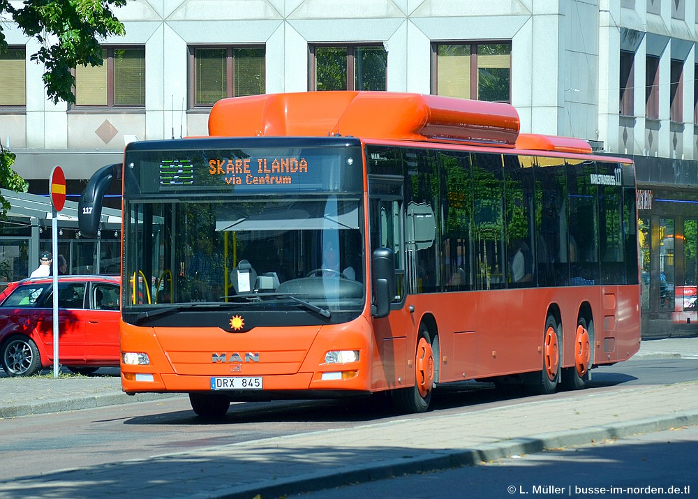 Швеция, MAN A26 Lion's City C NL313-13,68 CNG № 117