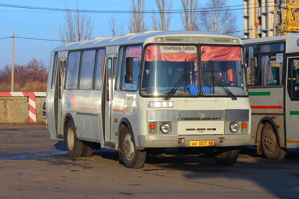 Tambov region, PAZ-4234-05 # АН 007 68