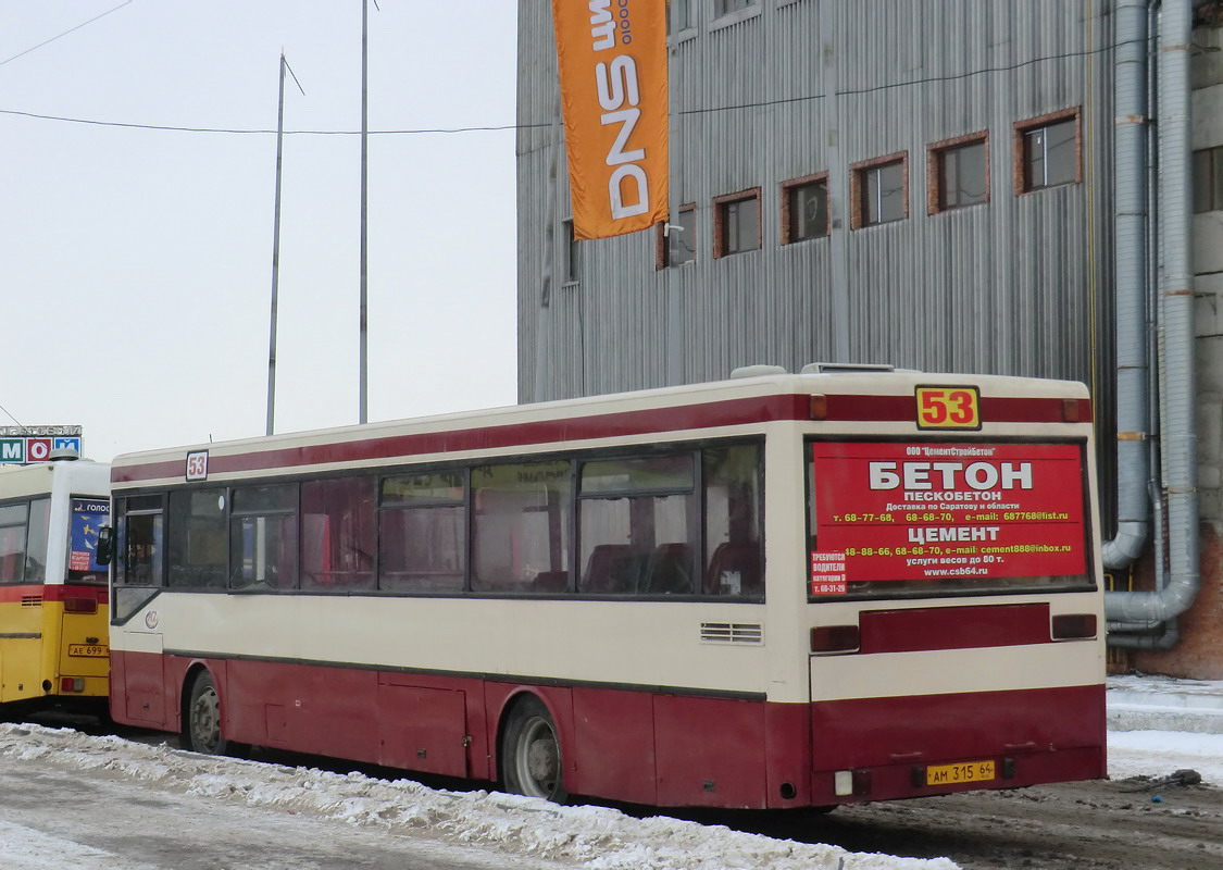 Саратовская область, Mercedes-Benz O405 № АМ 315 64