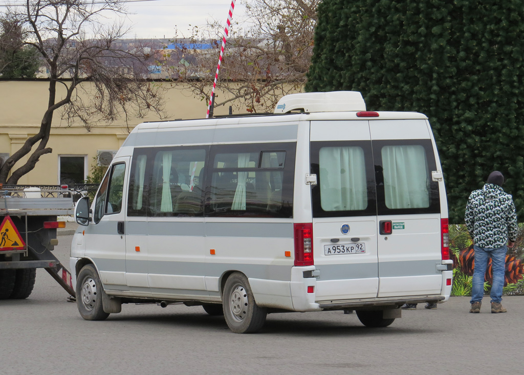 Севастополь, FIAT Ducato 244 CSMMC-RLL, -RTL № А 953 КР 92