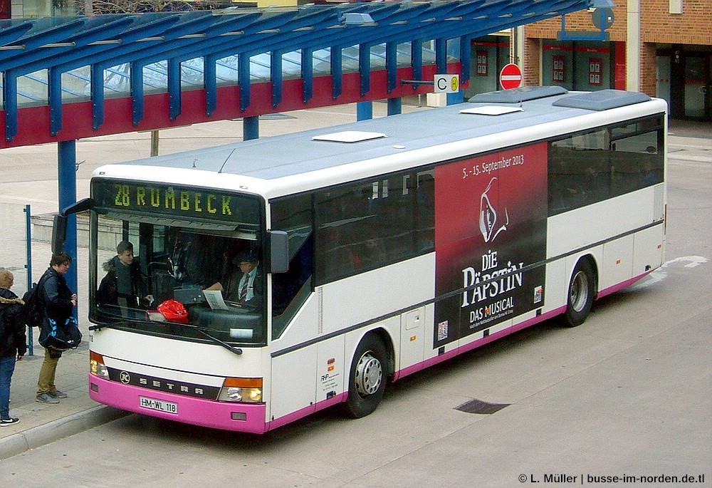 Нижняя Саксония, Setra S315UL № 118