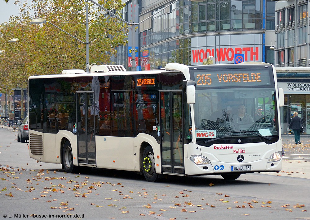 Нижняя Саксония, Mercedes-Benz Citaro C2 № HE-DU 73