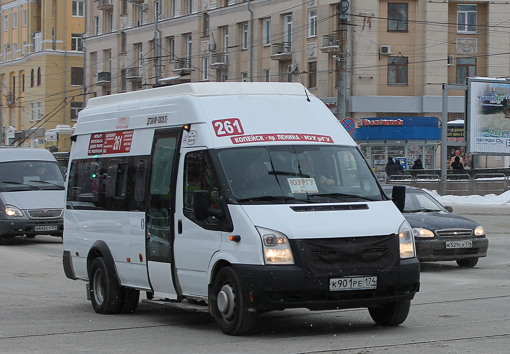 Челябинская область, Нижегородец-222709  (Ford Transit) № К 901 РЕ 174