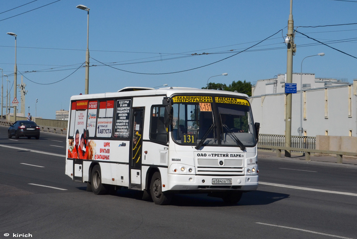 Санкт-Петербург, ПАЗ-320402-05 № В 584 ОА 178