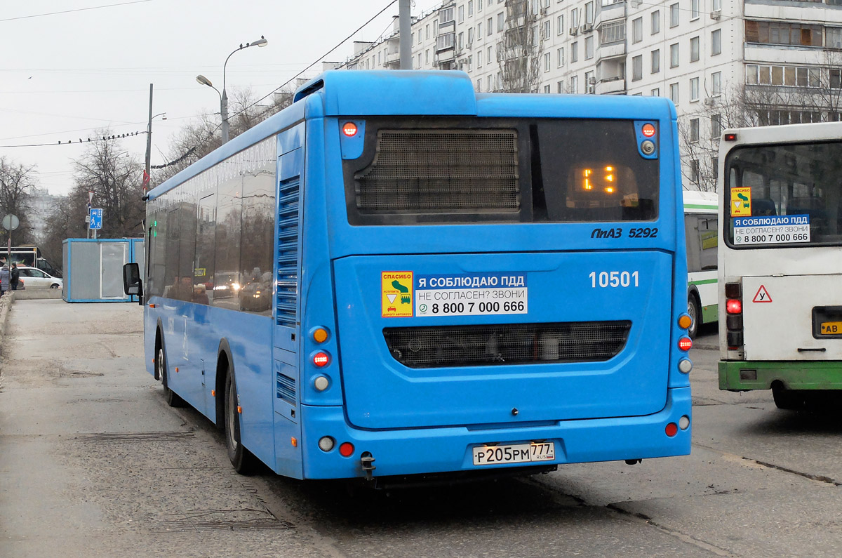 Moszkva, LiAZ-5292.22 (2-2-2) sz.: 10501