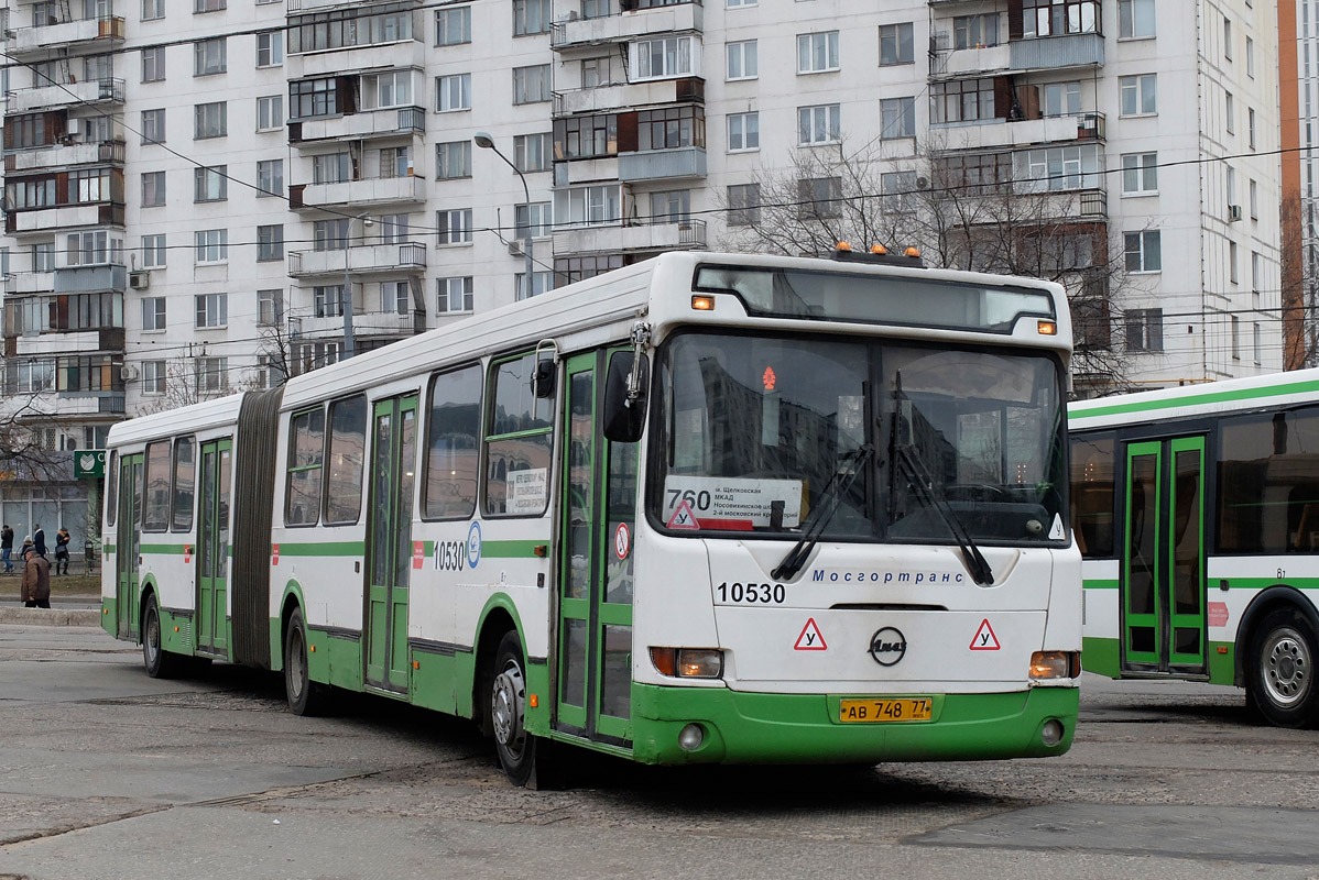 Москва, ЛиАЗ-6212.01 № 10530