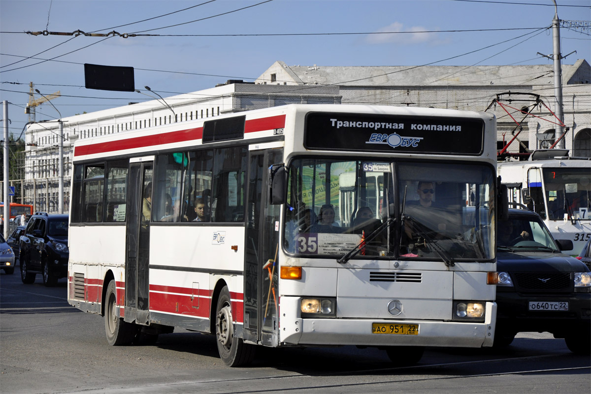 Алтайскі край, Mercedes-Benz O405 № АО 951 22