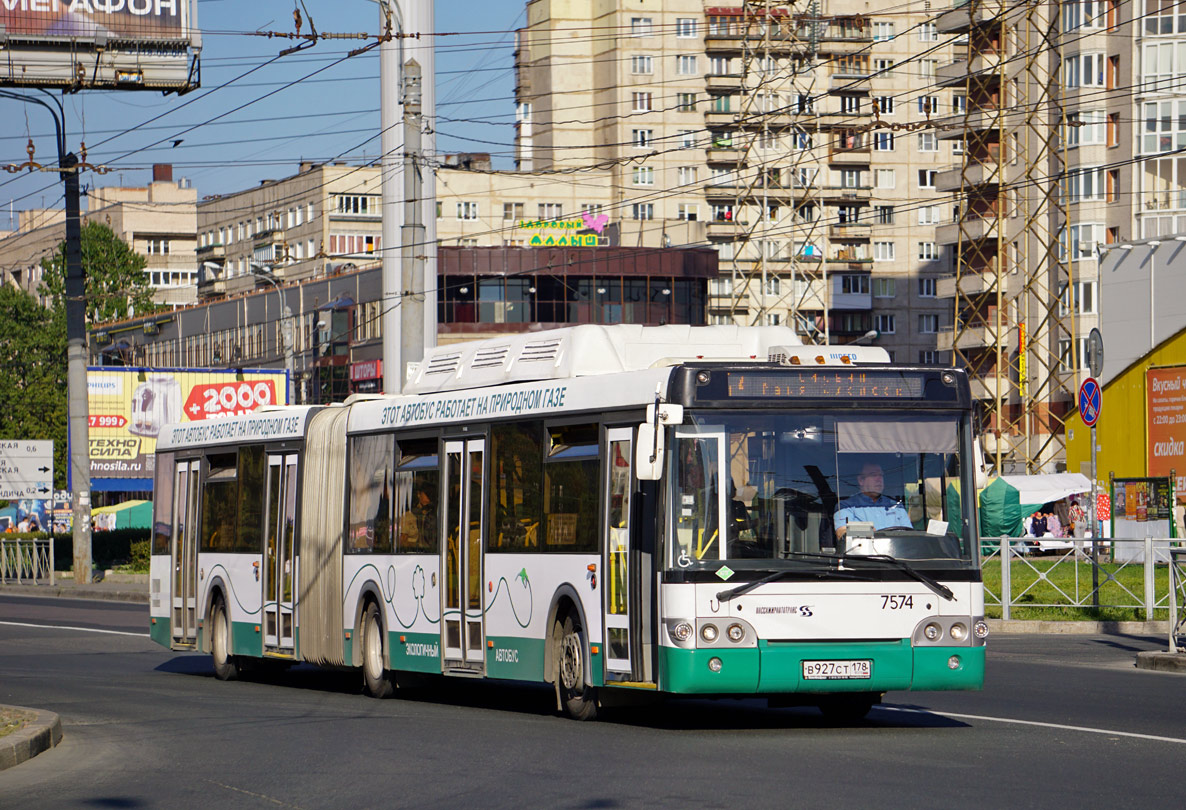 Санкт-Петербург, ЛиАЗ-6213.71 № 7574