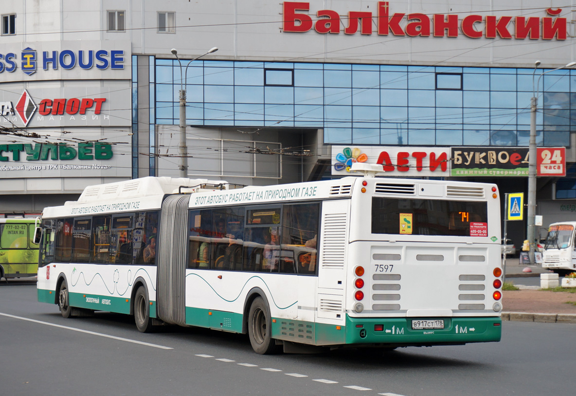 Санкт-Петербург, ЛиАЗ-6213.71 № 7597