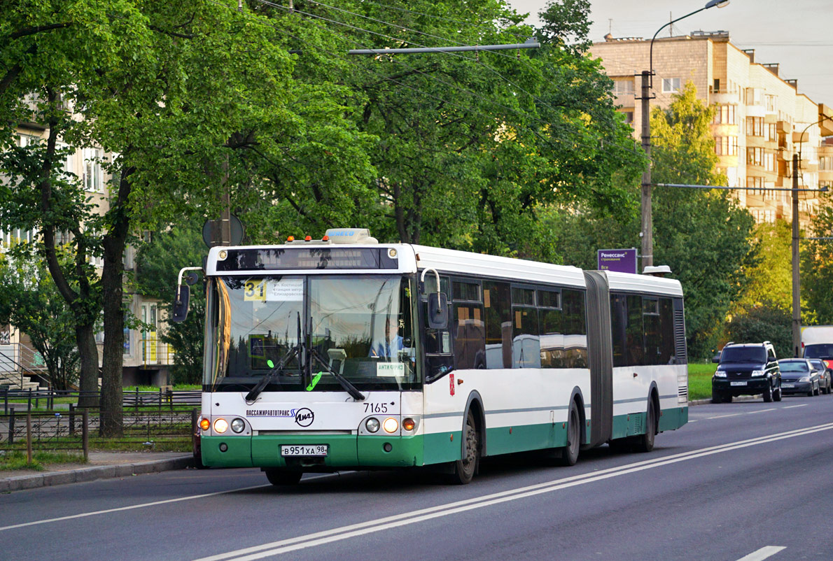 Санкт-Петербург, ЛиАЗ-6213.20 № 7165