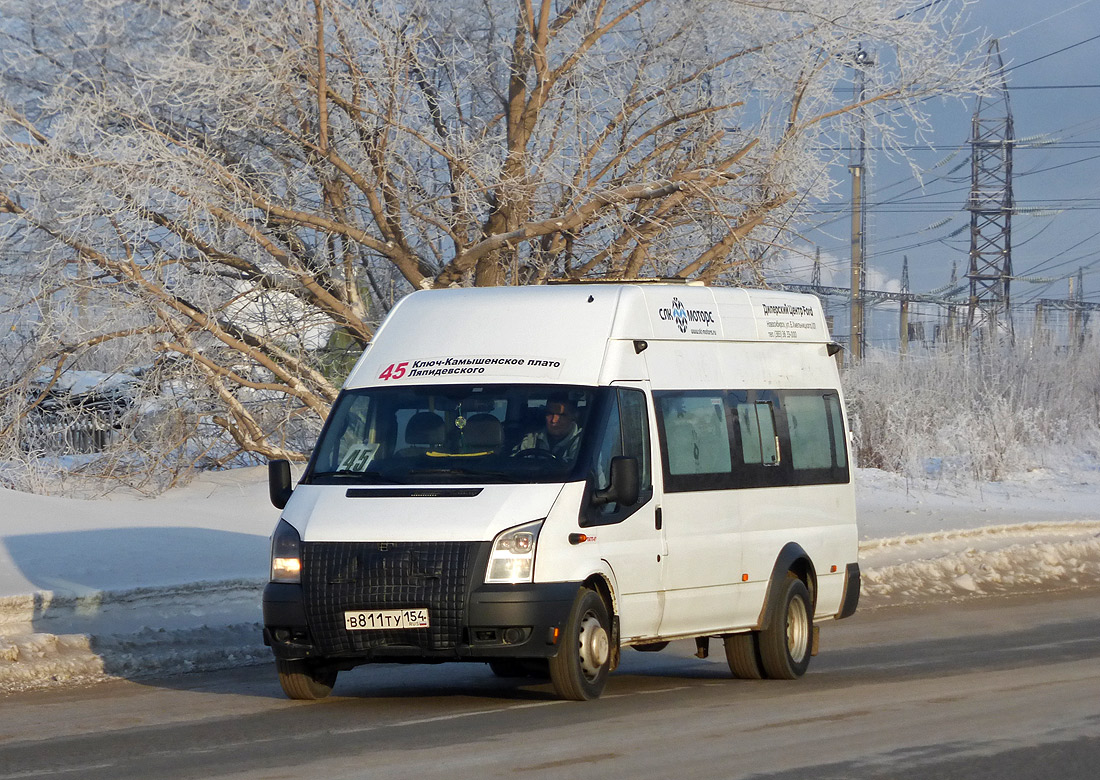 Новосибирская область, Нижегородец-222709  (Ford Transit) № В 811 ТУ 154