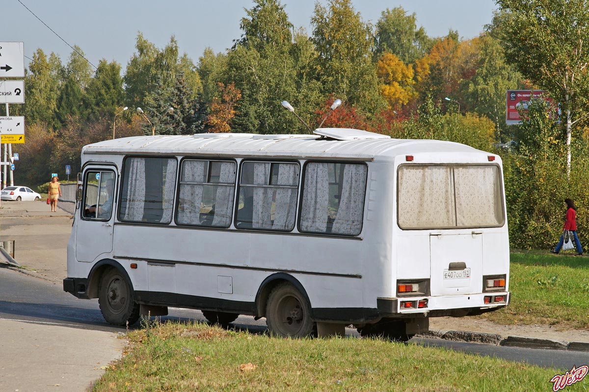 Нижегородская область, ПАЗ-3205-110 № Е 407 ОО 152