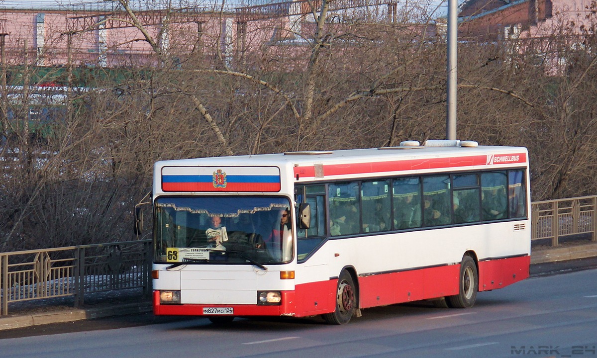 Красноярский край, Mercedes-Benz O405N № М 827 МО 124