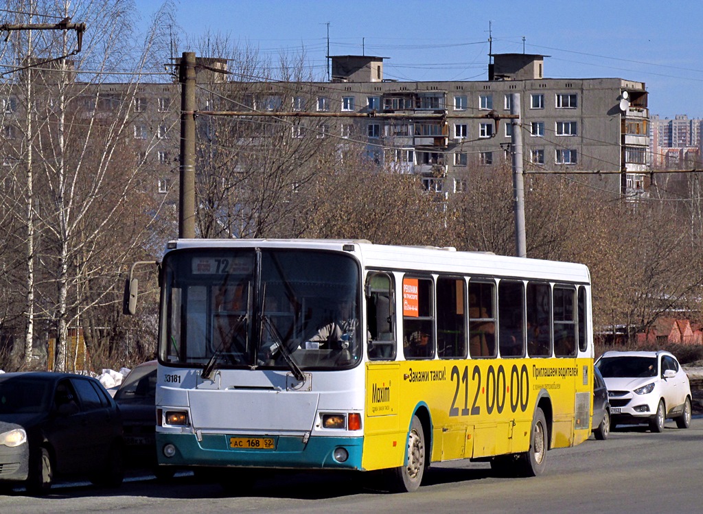 Nizhegorodskaya region, LiAZ-5256.26 č. 33181