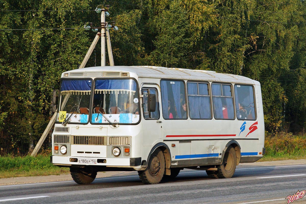 Нижегородская область, ПАЗ-32053 № Е 180 ЕР 152