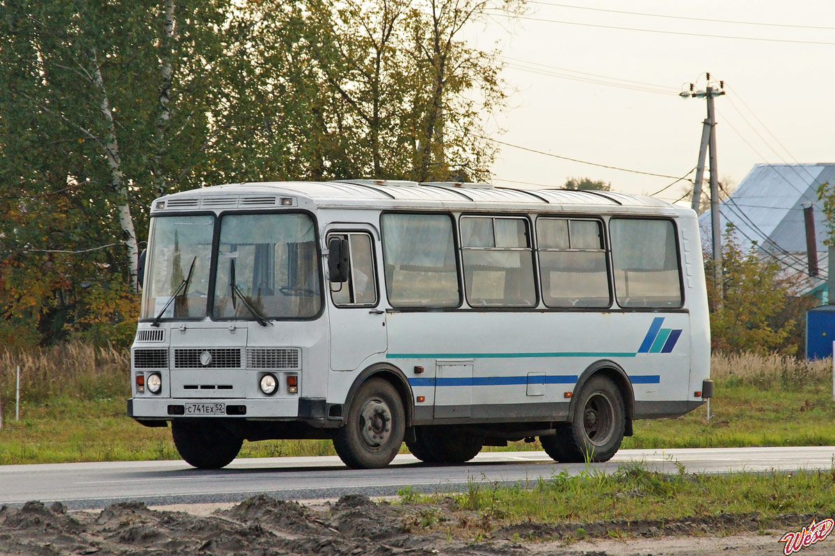 Нижегородская область, ПАЗ-32053 № С 741 ЕХ 52