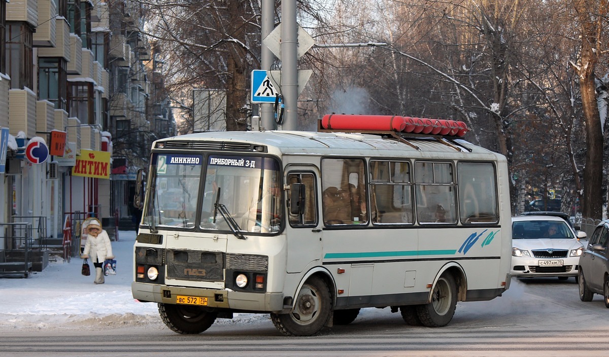 Томская область, ПАЗ-32054 № ВС 572 70